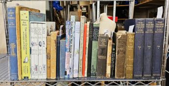 Quantity of children's books to include:-  Rackham, Arthur (ills), Barrie J M 