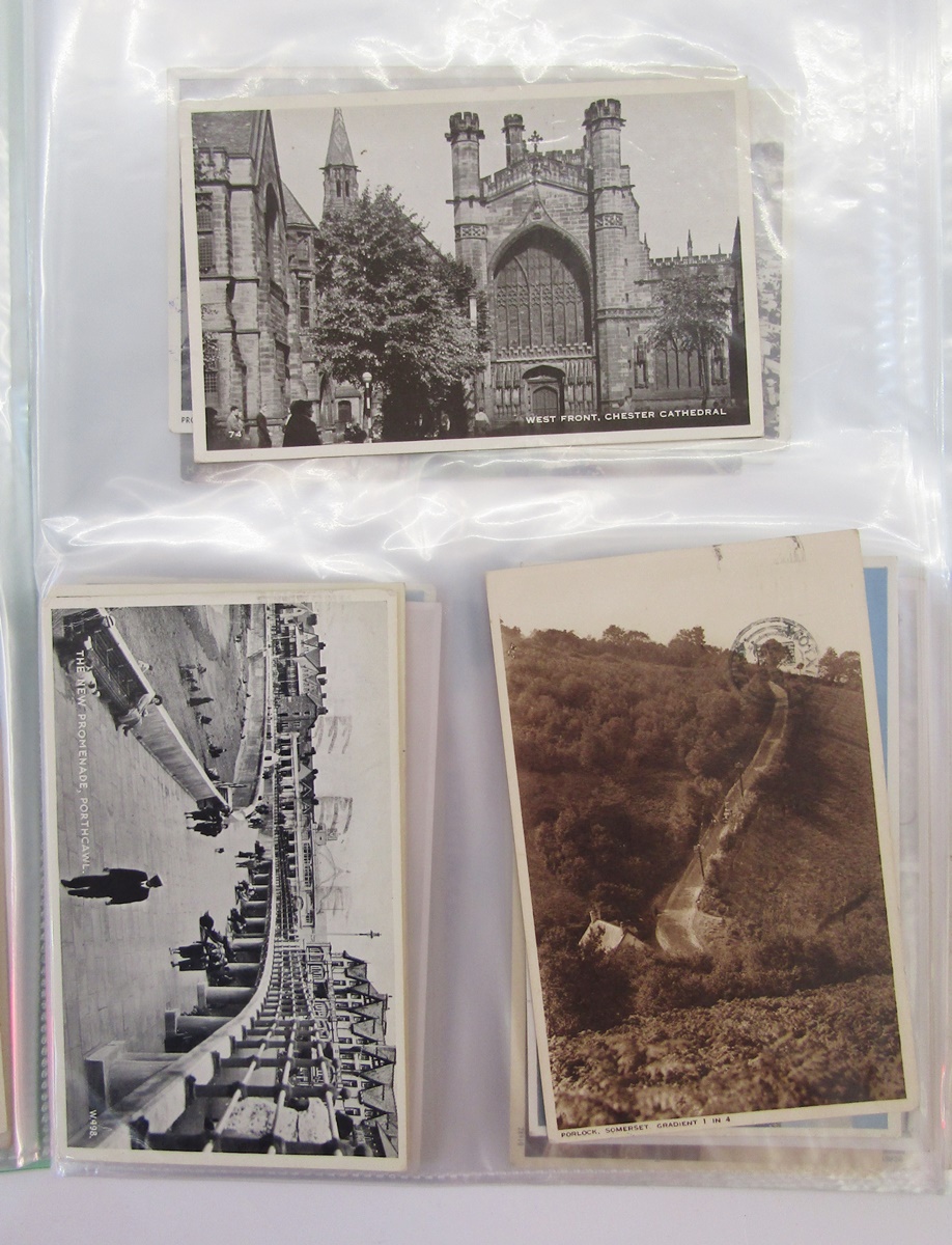 Quantity of postcards in various albums to include early 20th century comedic cards, a War Office - Image 4 of 16