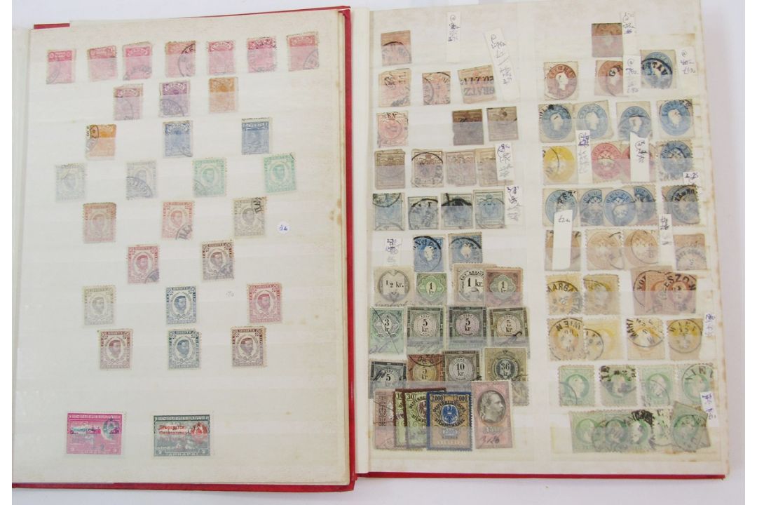 Stamps of Europe: Six A4 stock-books with numerous issues, mostly used, of Austria, Bosnia- - Image 2 of 10