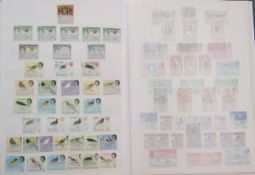 Stamps of Br Empire & C’wealth: Album and 4 A4 stock-books in large box of mainly A to J countries