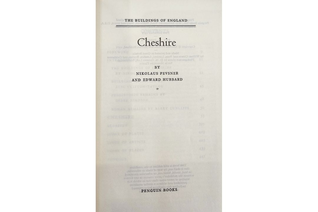 Pevsner, Nikolaus - The Buildings of England -  "Cambridgeshire", "Cheshire", "Bedfordshire, - Image 19 of 28