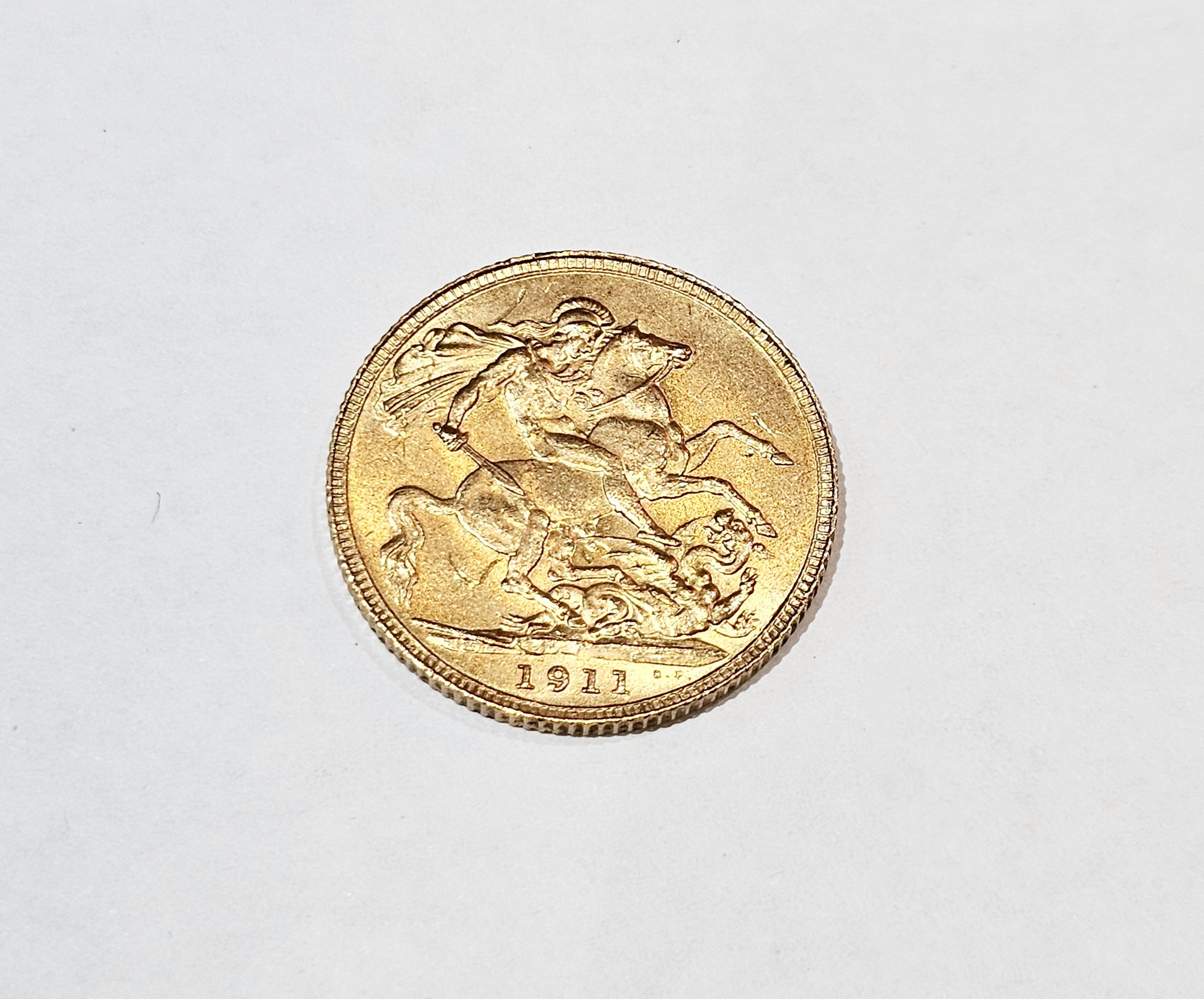 George V full sovereign dated 1911 - Image 4 of 4