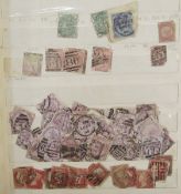 GB stamps: Mostly used definitive, commemorative and fiscal accumulation in 2 albums, QV-QEII,