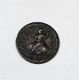 George I (1714-1727) copper coinage, 1719 farthing, second issue, some deposits in field, - Image 1 of 4
