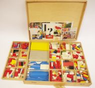 Two Boxes of vintage Lego one in a wooden Lego box (PLEASE NOTE VAT WILL BE PAYABLE ON THE HAMMER