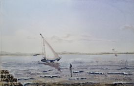 Maurice Beale (20th century) Watercolour 