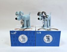 Two Boxed Aardman The Grand Appeal 'Gromit Unleashed' figures to include Sweet Dreams designed by