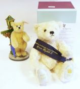 Steiff Limited Edition for North America Splash teddy bear, 2032 of 4000, with hand painted Steiff