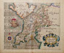 William Hole (British ?-1624) after Christopher Saxton (British c.1540-c.1610) 