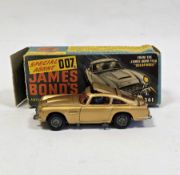 Corgi Toys 261 James Bond's Aston Martin DB5 boxed (loose flap, no insert)