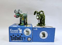 Two Boxed Aardman The Grand Appeal 'Gromit Unleashed' figures to include Blossom created by Emily