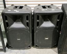 Pair of RCF ART 312 MKIII speakers made in Italy, 68cm high (2) (PLEASE NOTE VAT WILL BE PAYABLE