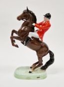 Beswick pottery figure of an equestrian huntsman, printed and impressed factory marks, model no.868,