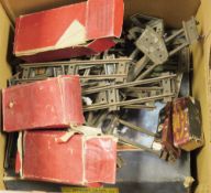 Boxed Hornby Trains No. 101 O gauge Tank Passenger set  together with R162 No.1 Goods wagon, R152