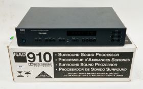 NAD 910 surround sound processor in original box