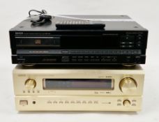 Denon digital AV receiver AVR3802 and a Denon DCD1420 CD player (2)