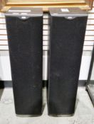 Pair of Bowers & Wilkins DM603S2 loudspeakers, made in Worthing, England, serial no.011033, each