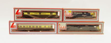 Four boxed Lima 00 gauge locomotives to include 205114 MWG Earl Mountbatten of Burma, 205132 MWG GWR