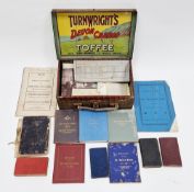 Small collection of Masonic ephemera including by-laws books, constitution books, leaflets, sketch