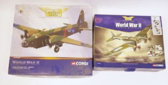 Two Boxed Corgi The Aviation Archive diecast models to include AA34802 Vickers Wellington Mk.X -