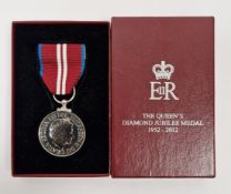 Queen Elizabeth II diamond Jubilee medal in original box of issue  Condition Report aditional