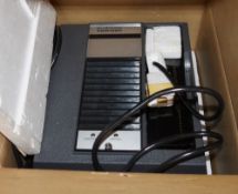 Boxed Hanimex Rondette 35mm colour slide projector with instructions