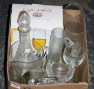 Boxed Bohemia Natalie champagne flutes set of six, a Bohemia decanter with silver plated collar,