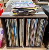 Eclectic collection of vinyl LPs to include artists such as A1 Stewart, Loudon Wainwright III, Kim