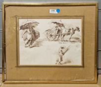 John Harris (1811-1865) Two coloured engravings from R Ackermann's Costumes of the Volunteer