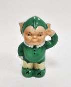 Shelley Mabel Lucie Attwell designed elf milk-jug from a 'Boo Boo' tea-set, 1920s, printed black