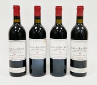 Four bottles of Chateau Haut-Bailly Grand Cru Classe Graves Cru Exceptionnel (two of 1984, two of