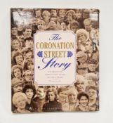 ' The Coronation Street story ' book dated 1995 containing facsimile signatures of the cast to