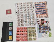 Collection of stamps, and first day covers, circa 1990 to 1998, predominantly Christmas themed, a