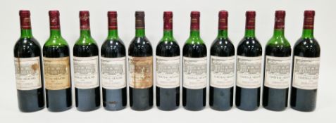 10 bottles of Chateau Meaume 1989 Bordeaux Superieur and one of 1985 (11)