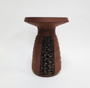 Poole Pottery 'Atlantis' vase by Guy Sydenham, 1970s, indistinct impressed potter's mark, with