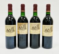 Four bottles of Chateau Cantermerle Haut-Medoc Grand Cru Classe, two of 1987, two of 1992 (4)