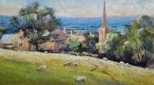 Jane Lampard (contemporary) Pastel on paper 