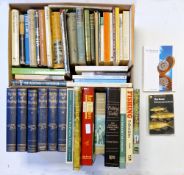 Fishing and angling related books - collection of books dating from mid-20th century onwards,
