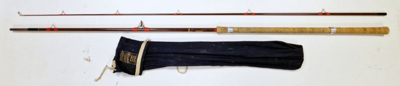 Hardy Bros Ltd ' Richard Walker Avon ' 10ft 2 piece fishing rod in blue hardy cloth rod bag