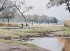 Kim Donaldson (South African, b. 1952) Pastel on paper 