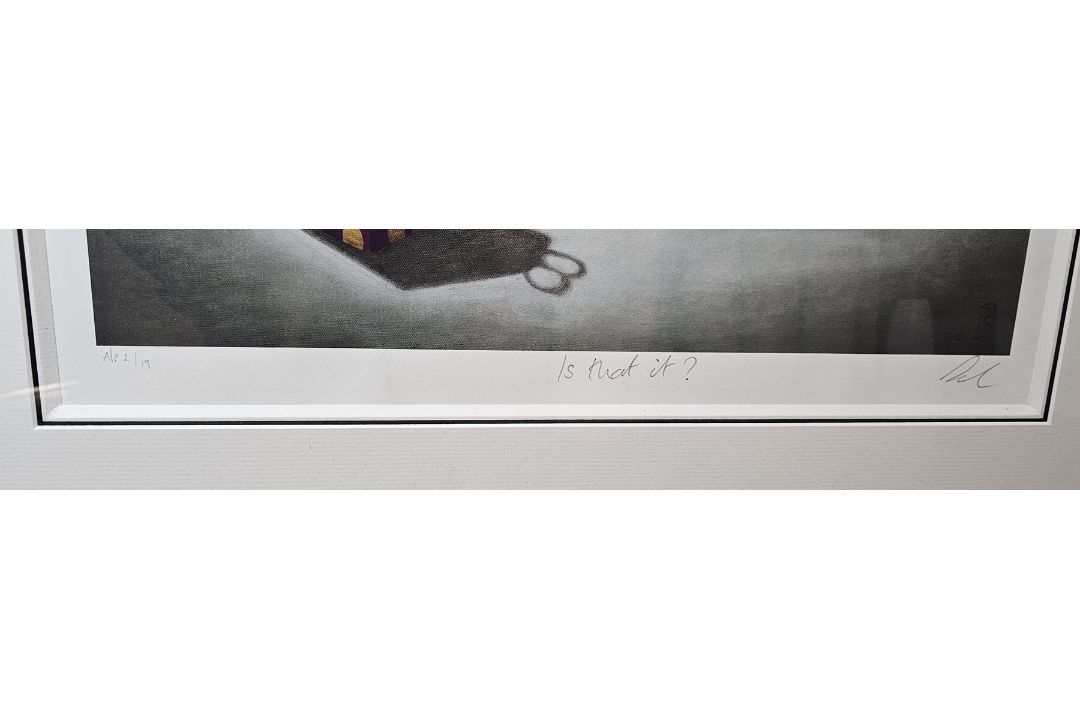 After Peter Smith (British, b.1967) Giclee print on paper "Is That It?", artist's proof, signed, - Image 3 of 3