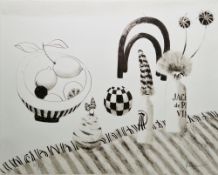 Mary Fedden RA (1915-2012) Hand drawn lithograph 'Still Life with Chair', signed in pencil lower