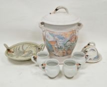 Barbara and Michael Hawkins for Port Isaac Pottery - A small quantity of studio pottery to include