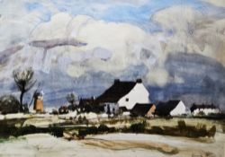 Sir John Alfred Arnesby-Brown (1866-1955) Watercolour 