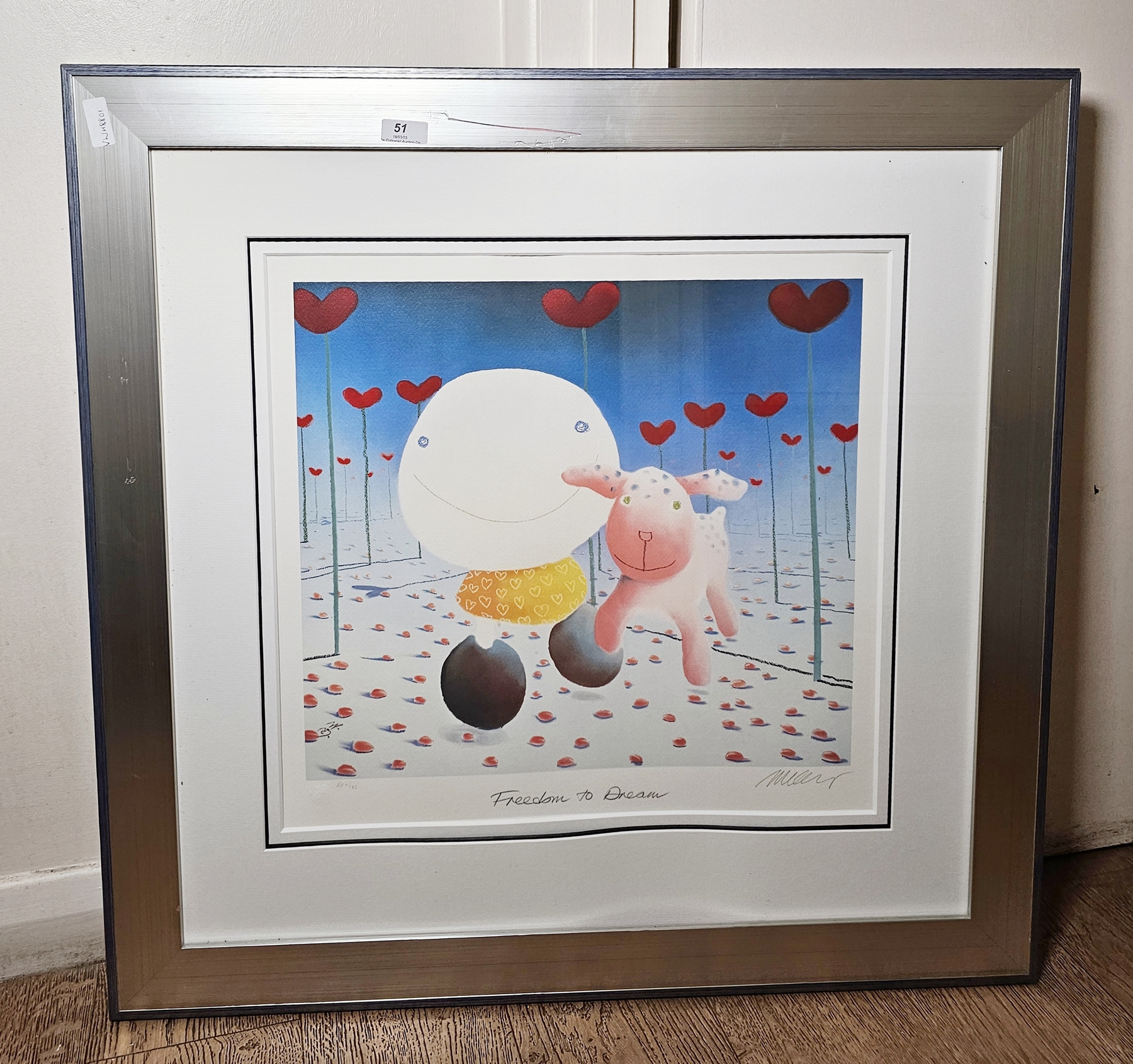 After Mackenzie Thorpe (b.1956) Colour print "Freedom to Dream", artist's proof, signed, titled - Image 2 of 4