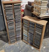 Approximately 200 CDs, mainly jazz with some unusual and interesting artists including Turk Mauro,