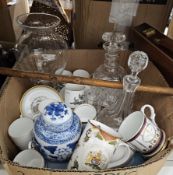 Oval framed painting of Victorian gentleman, Sunday Afternoon cricket print after Kathleen Ellis,