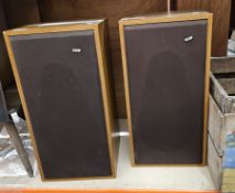 Pair of B&W DM11, serial no.17417 and 17418 speakers (2)