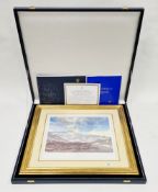 H.R.H. The Prince of Wales (b.1948) Ben Avon, near Braemar, January coloured lithograph, signed