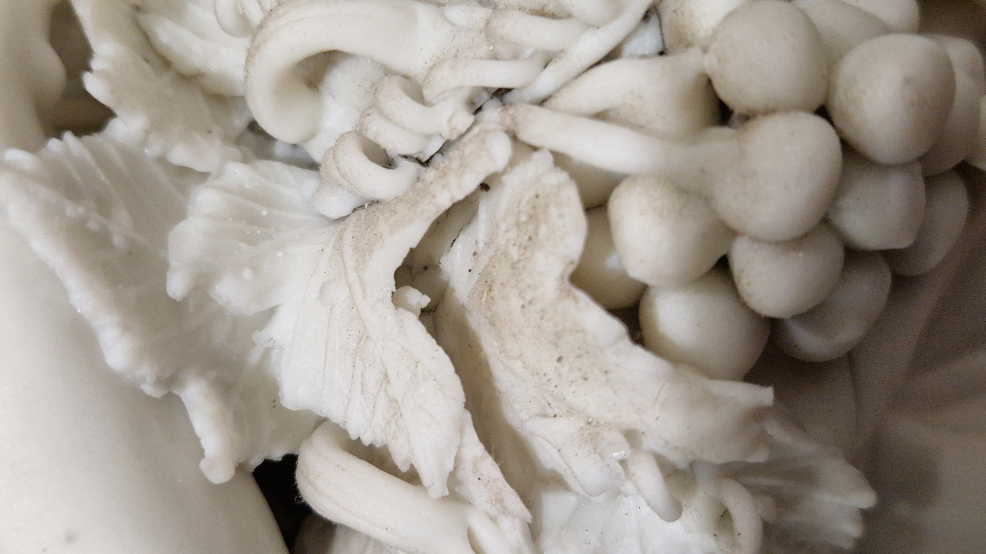 Hill Pottery Company (Burslem) parian figure of Palmerston, standing beside an inscribed column, - Image 15 of 17